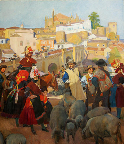 Extremadura, The Market Joaquin Sorolla